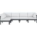 Meridian Outdoor Seating Sectionals 376White-Sec5C IMAGE 1