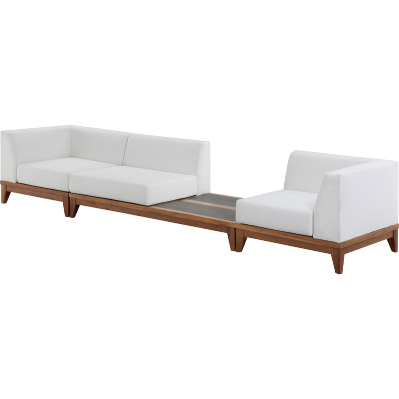 Meridian Outdoor Seating Sofas 389White-S125 IMAGE 1