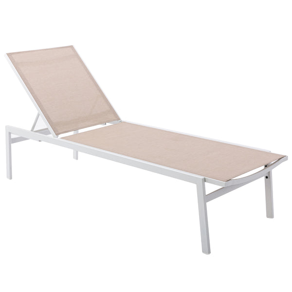 Meridian Outdoor Seating Lounge Chairs 396Beige IMAGE 1