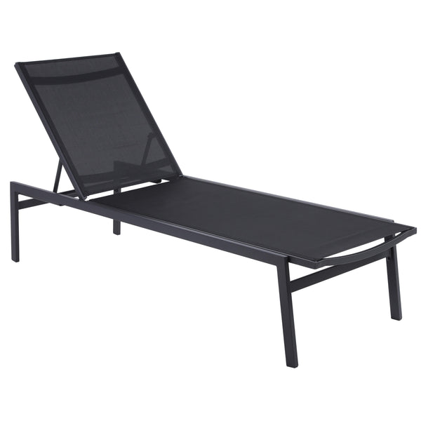 Meridian Outdoor Seating Lounge Chairs 398Black IMAGE 1