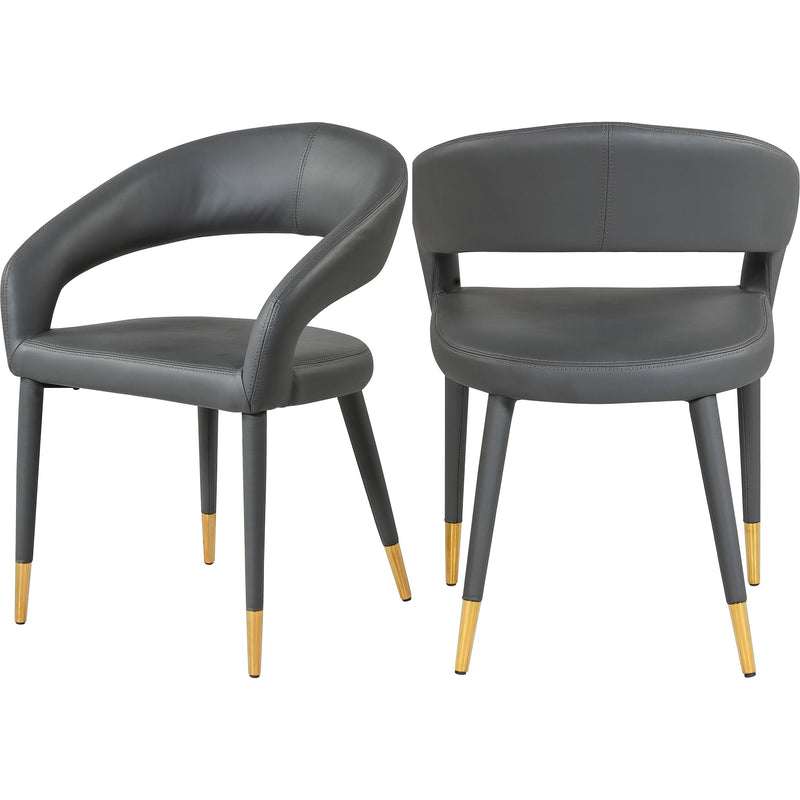 Meridian Destiny Dining Chair 538Grey-C IMAGE 1