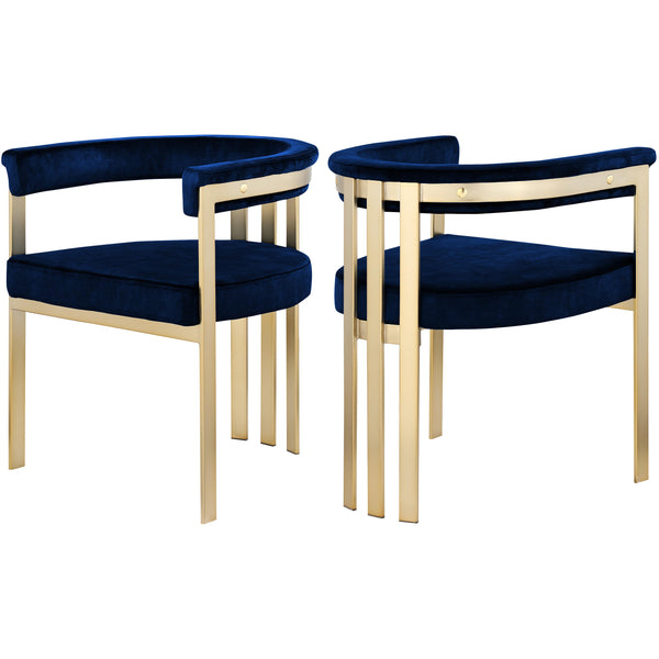 Meridian Marcello Dining Chair 595Navy-C IMAGE 1