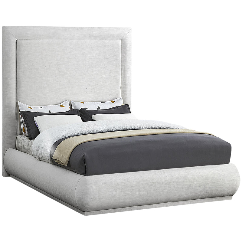 Meridian Brooke King Panel Bed BrookeCream-K IMAGE 1