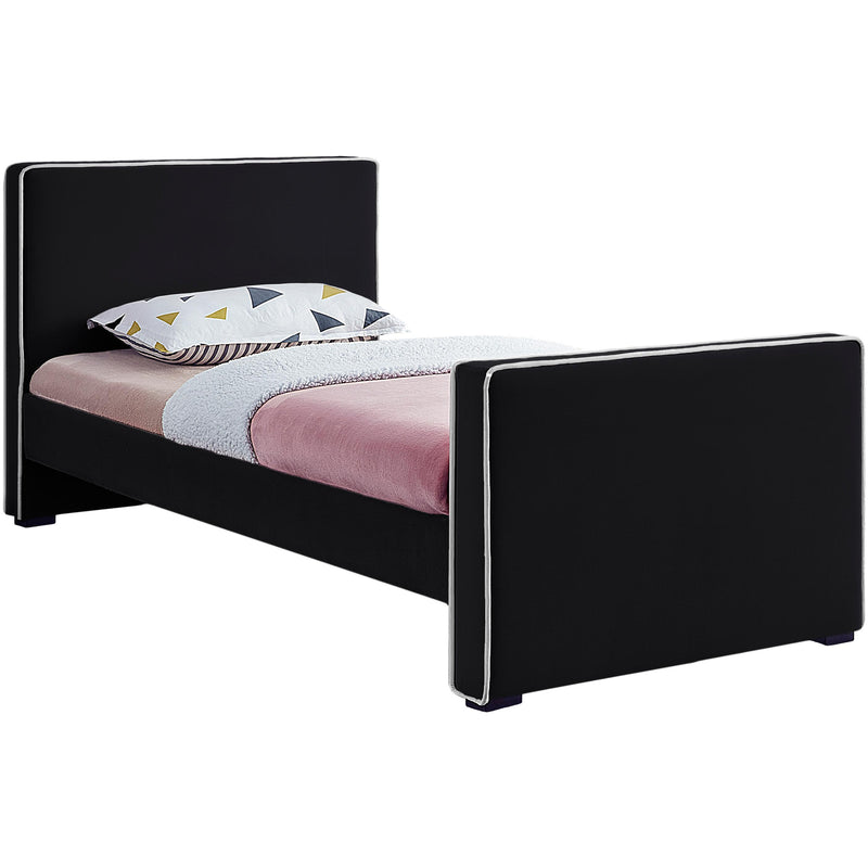 Meridian Dillard Twin Panel Bed DillardBlack-T IMAGE 1