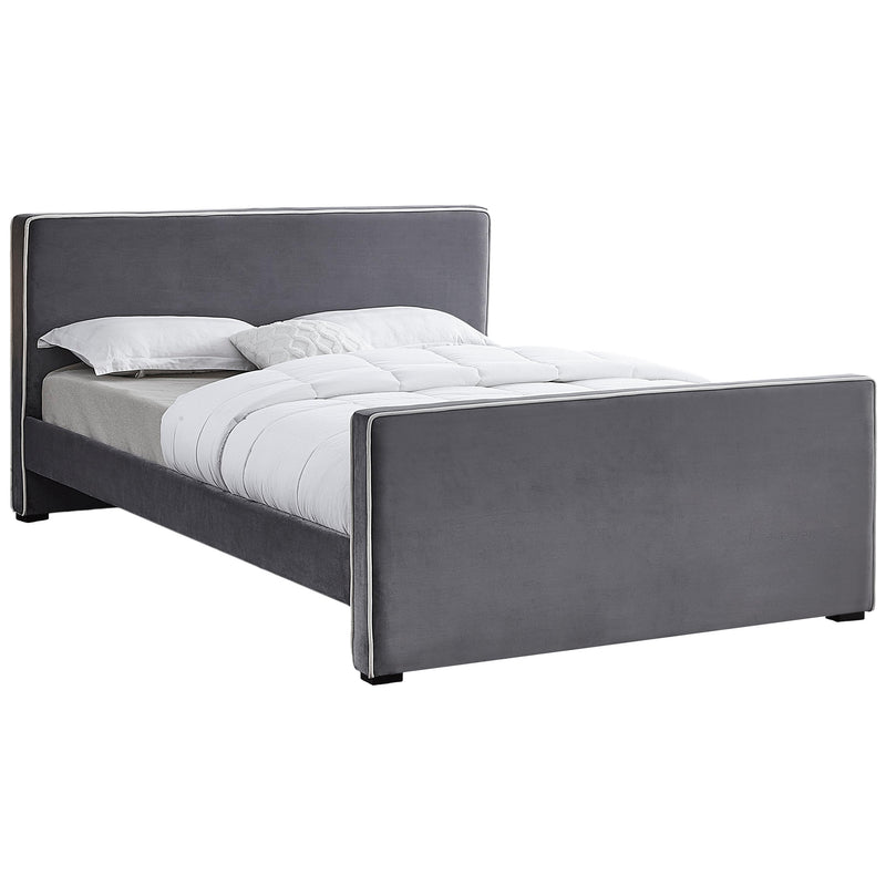 Meridian Dillard King Panel Bed DillardGrey-K IMAGE 1