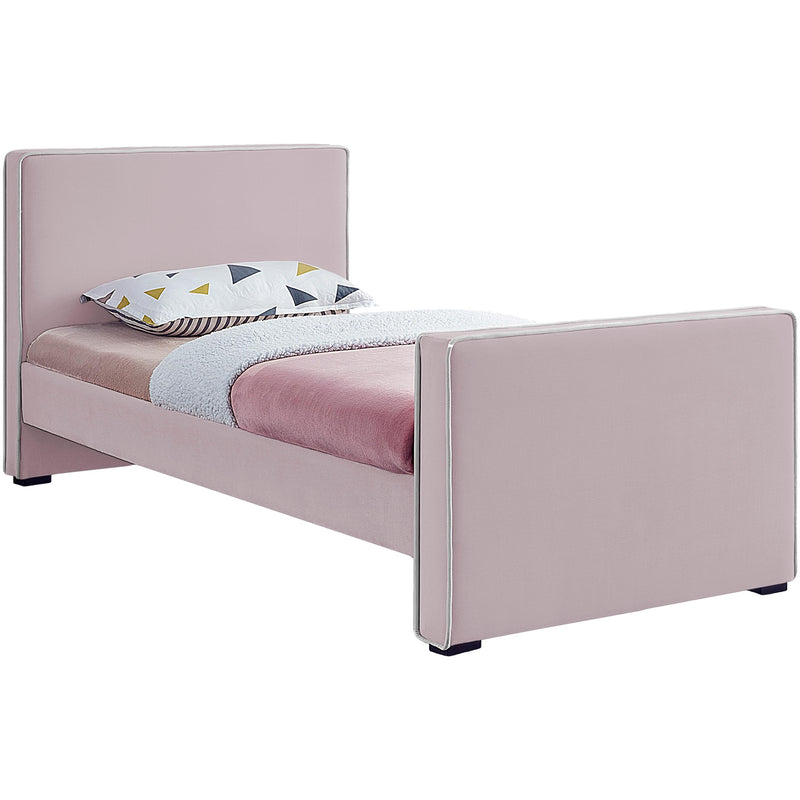 Meridian Dillard Twin Panel Bed DillardPink-T IMAGE 1