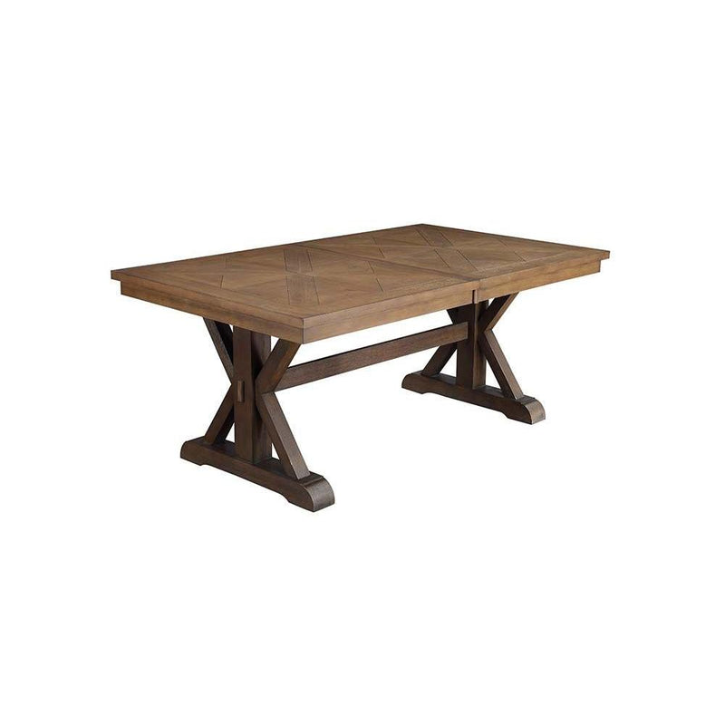 Acme Furniture Pascaline Dining Table with Trestle Base DN00702 IMAGE 1
