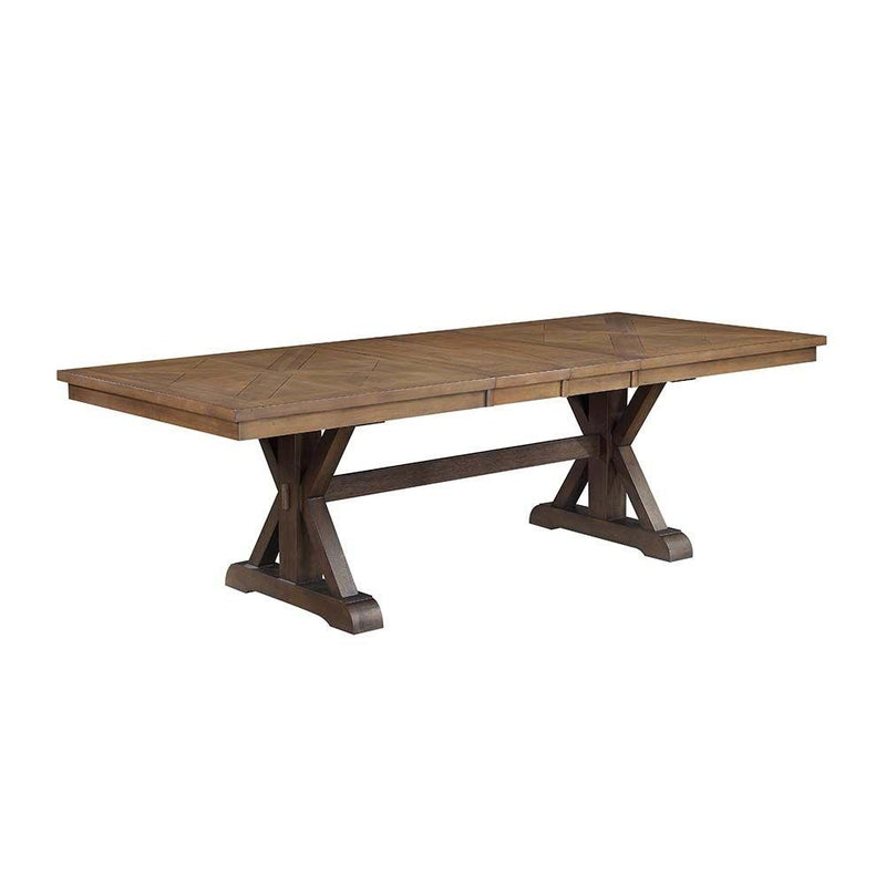 Acme Furniture Pascaline Dining Table with Trestle Base DN00702 IMAGE 2