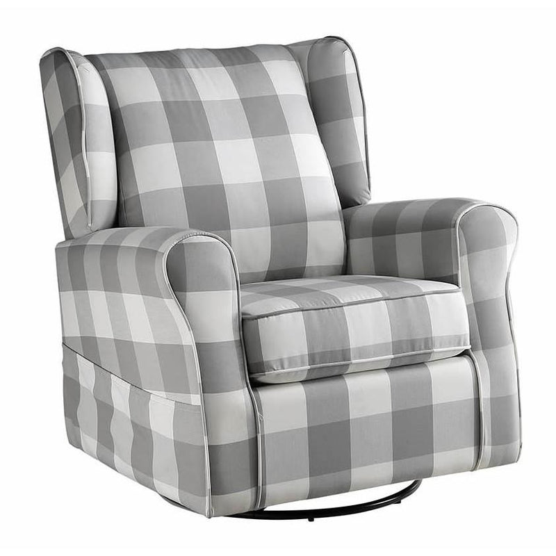 Acme Furniture Patli Swivel Fabric Chair LV00922 IMAGE 1