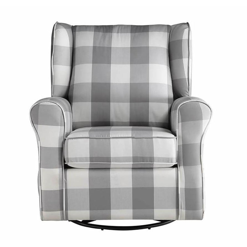 Acme Furniture Patli Swivel Fabric Chair LV00922 IMAGE 2