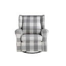 Acme Furniture Patli Swivel Fabric Chair LV00922 IMAGE 3