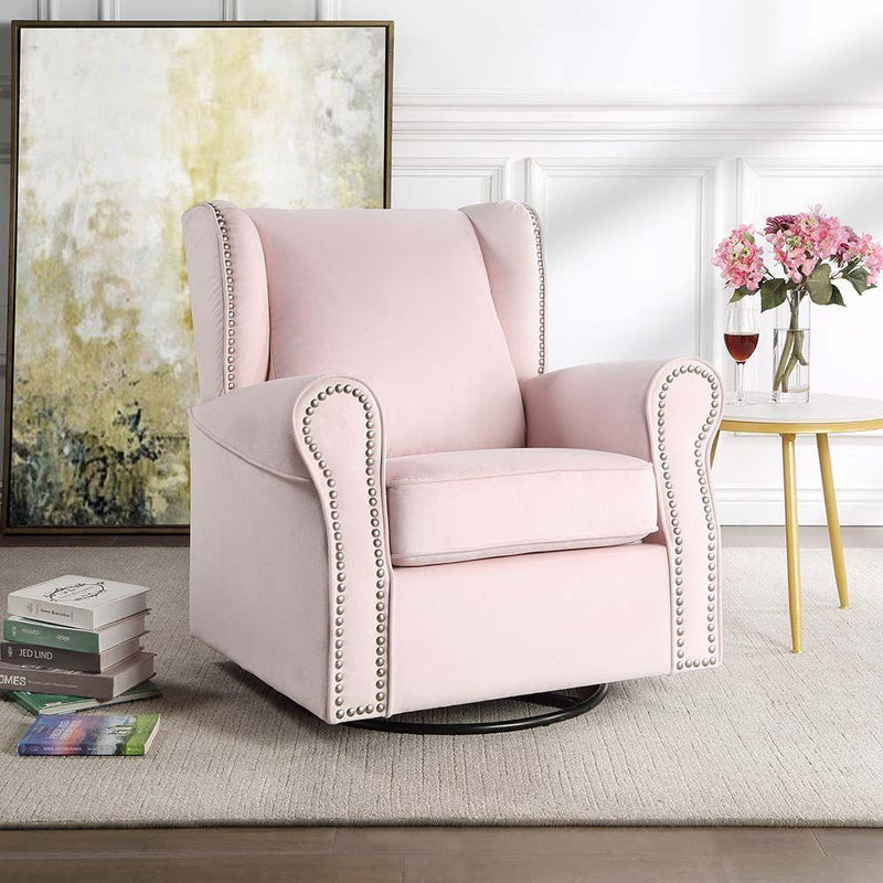 Acme Furniture Tamaki Swivel Fabric Chair LV00923 IMAGE 6