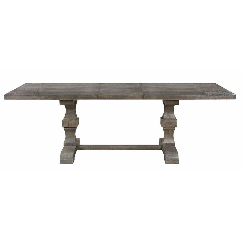 Acme Furniture Landon Dining Table with Trestle Base DN00950 IMAGE 2