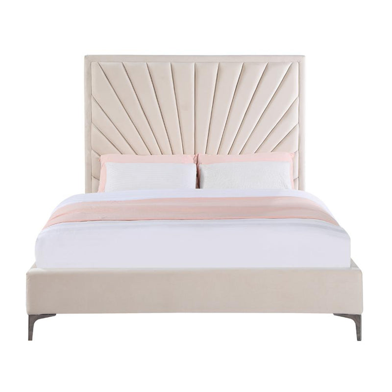 Acme Furniture Faiz Queen Upholstered Panel Bed BD00957Q IMAGE 3