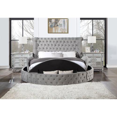 Acme Furniture Gaiva King Upholstered Panel Bed BD00966EK IMAGE 8