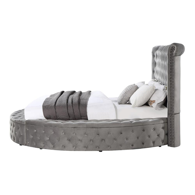Acme Furniture Gaiva Queen Upholstered Panel Bed BD00967Q IMAGE 4