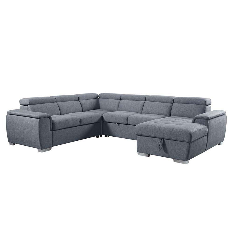 Acme Furniture Hanley Fabric Sectional LV00968 IMAGE 1