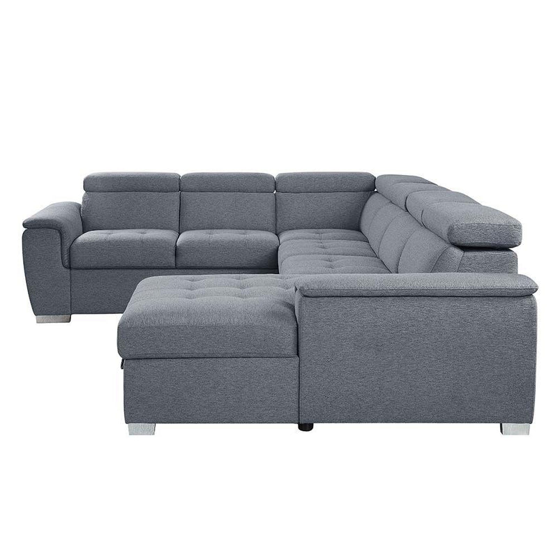 Acme Furniture Hanley Fabric Sectional LV00968 IMAGE 3