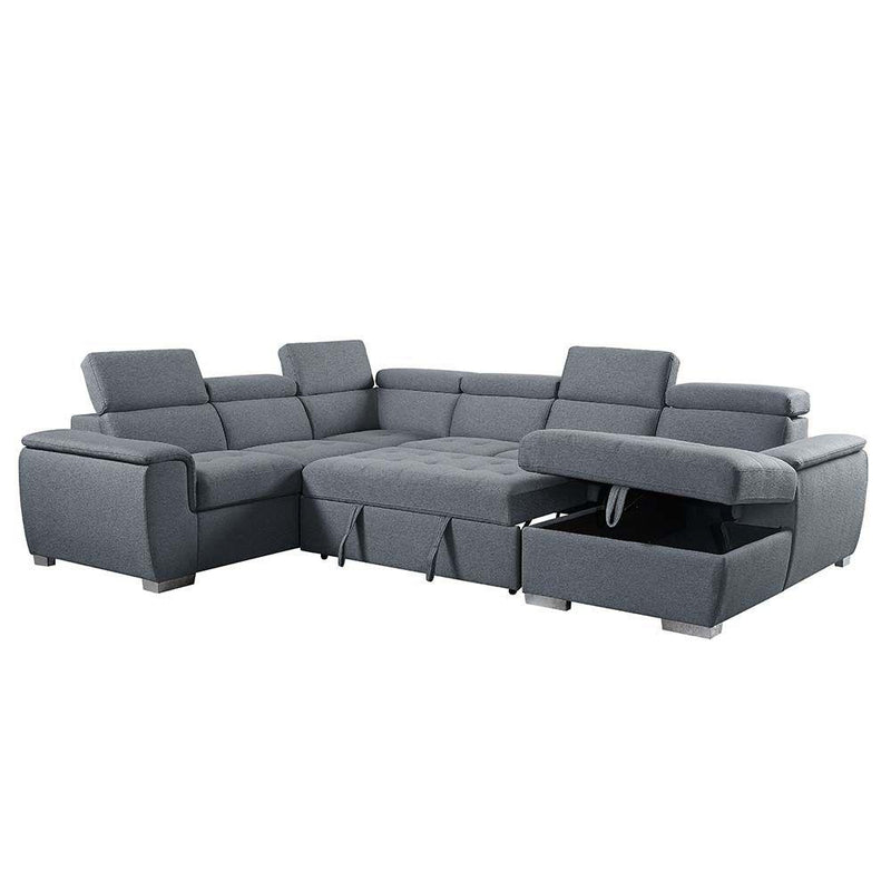 Acme Furniture Hanley Fabric Sectional LV00968 IMAGE 5