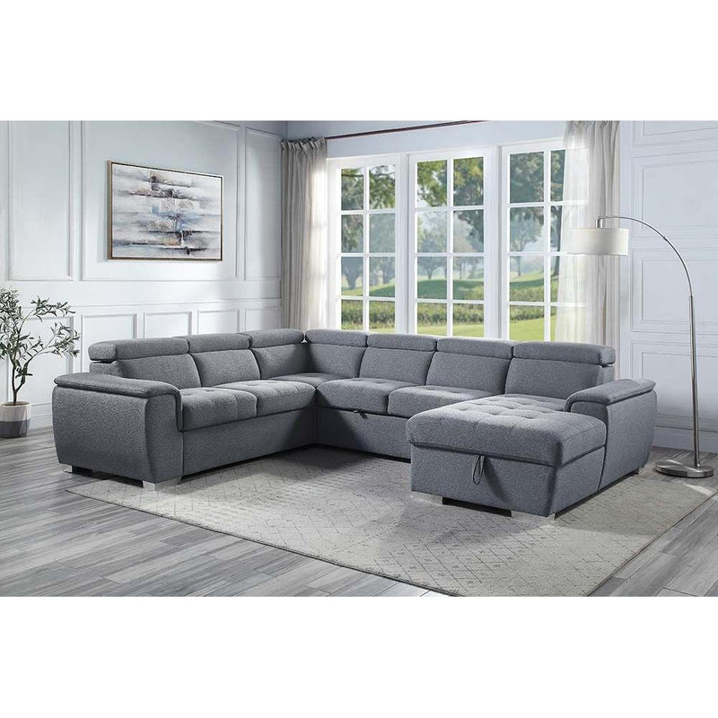 Acme Furniture Hanley Fabric Sectional LV00968 IMAGE 7