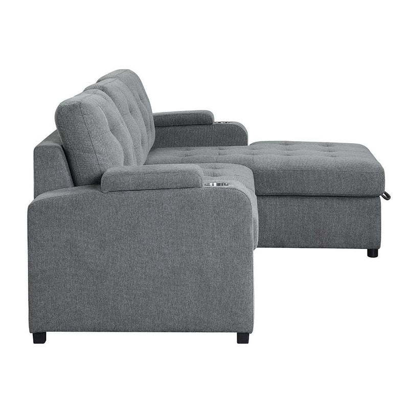 Acme Furniture Kabira Fabric Sectional LV00970 IMAGE 3