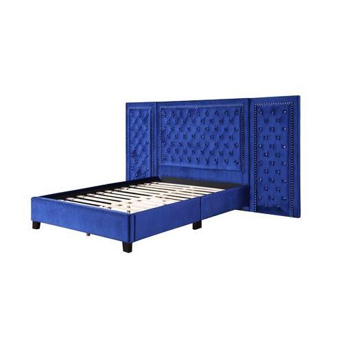 Acme Furniture Damazy King Upholstered Panel Bed BD00972EK IMAGE 1