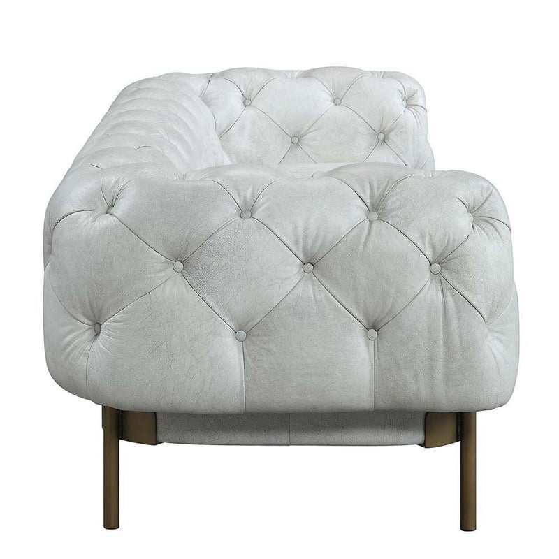 Acme Furniture Ragle Stationary Leather Sofa LV01021 IMAGE 3