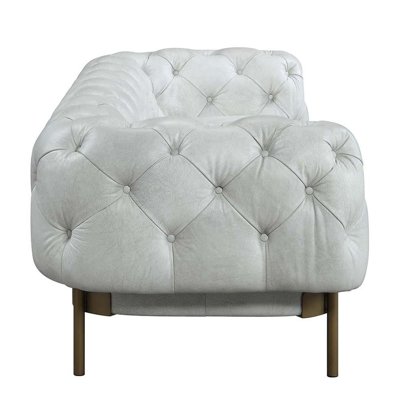 Acme Furniture Ragle Stationary Leather Sofa LV01021 IMAGE 4