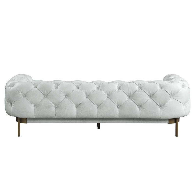 Acme Furniture Ragle Stationary Leather Sofa LV01021 IMAGE 4