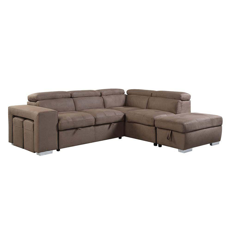 Acme Furniture Acoose Fabric Sectional LV01025 IMAGE 1