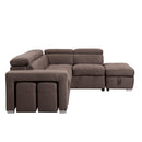 Acme Furniture Acoose Fabric Sectional LV01025 IMAGE 4
