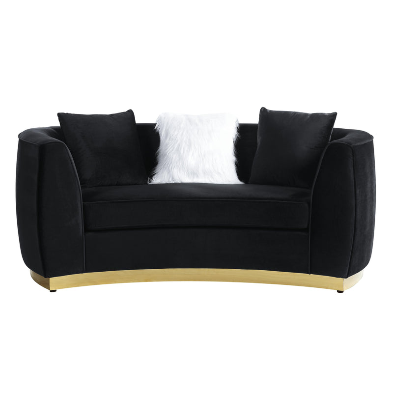 Acme Furniture Achelle Stationary Fabric Loveseat LV01046 IMAGE 2