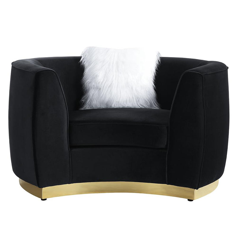 Acme Furniture Achelle Stationary Fabric Chair LV01047 IMAGE 3