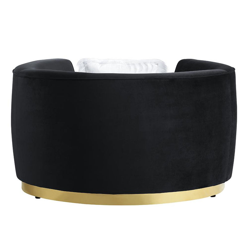 Acme Furniture Achelle Stationary Fabric Chair LV01047 IMAGE 4