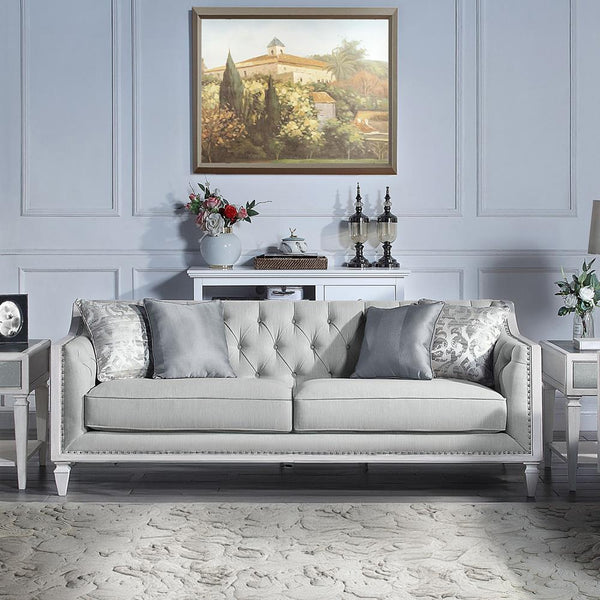 Acme Furniture Katia Stationary Fabric Sofa LV01049 IMAGE 1