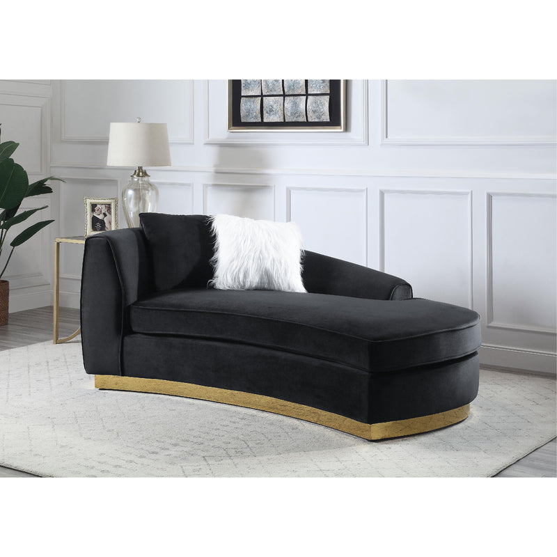 Acme Furniture Achelle Fabric Chaise LV01048 IMAGE 1