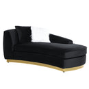 Acme Furniture Achelle Fabric Chaise LV01048 IMAGE 2