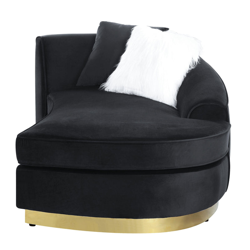 Acme Furniture Achelle Fabric Chaise LV01048 IMAGE 4