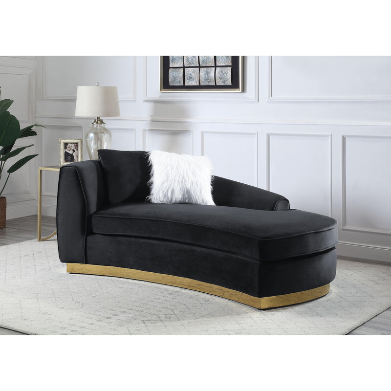 Acme Furniture Achelle Fabric Chaise LV01048 IMAGE 4