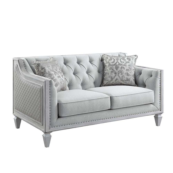 Acme Furniture Katia Stationary Fabric Loveseat LV01050 IMAGE 1