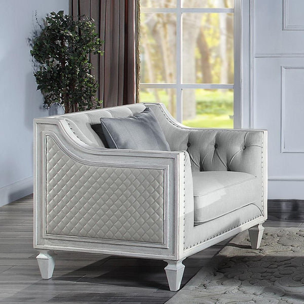 Acme Furniture Katia Stationary Fabric Chair LV01051 IMAGE 1