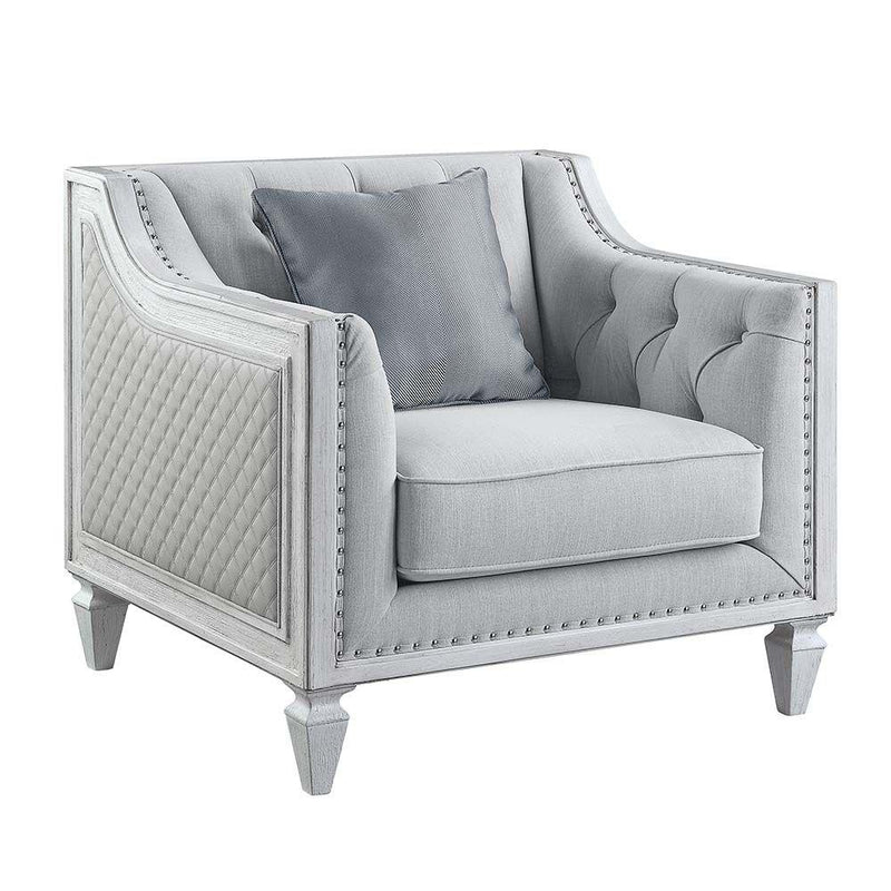 Acme Furniture Katia Stationary Fabric Chair LV01051 IMAGE 1