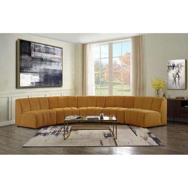 Acme Furniture Felicia Fabric Sectional LV01068 IMAGE 6