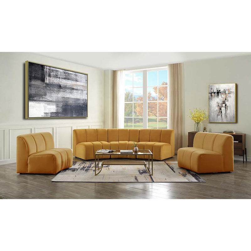 Acme Furniture Felicia Fabric Sectional LV01068 IMAGE 7