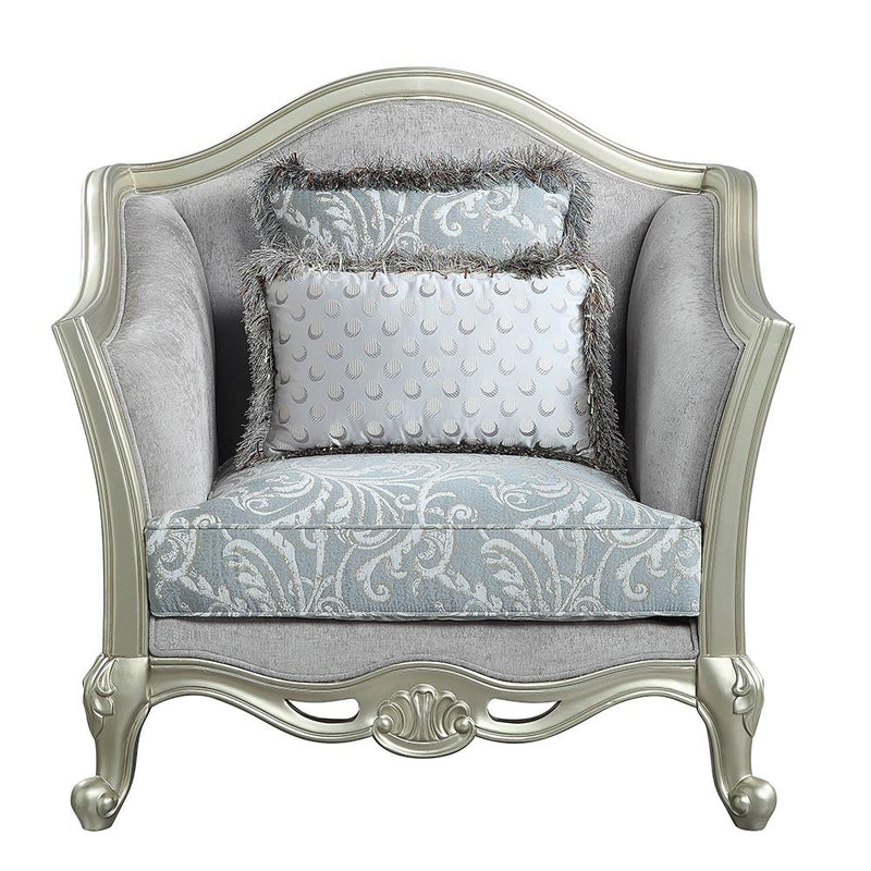 Acme Furniture Qunsia Stationary Fabric Chair LV01119 IMAGE 3