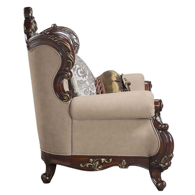 Acme Furniture Ragnar Stationary Fabric Sofa LV01122 IMAGE 3