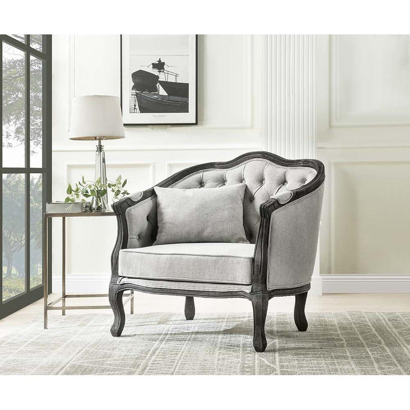 Acme Furniture Samael Stationary Fabric Chair LV01129 IMAGE 5