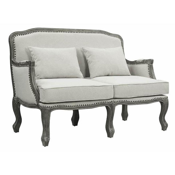 Acme Furniture Tania Stationary Fabric Loveseat LV01131 IMAGE 1