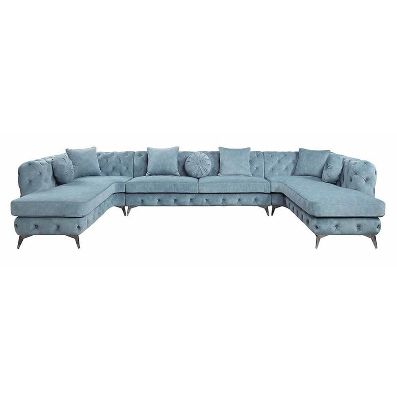 Acme Furniture Atronia Fabric 5 pc Sectional LV01161 IMAGE 2