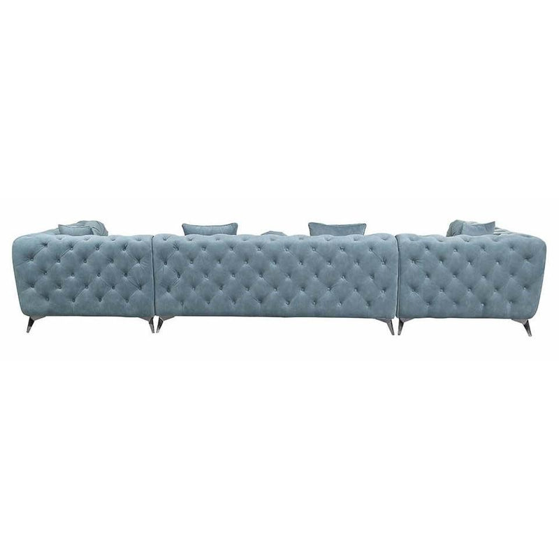 Acme Furniture Atronia Fabric 5 pc Sectional LV01161 IMAGE 4